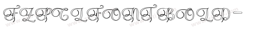 FZPCLFONT BOLD字体转换